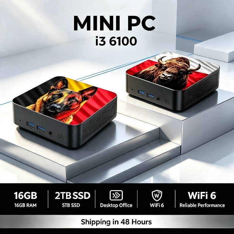 Pc Gaming I3 - 2026年新型ミニPC インテル Core i3 6100 Windows