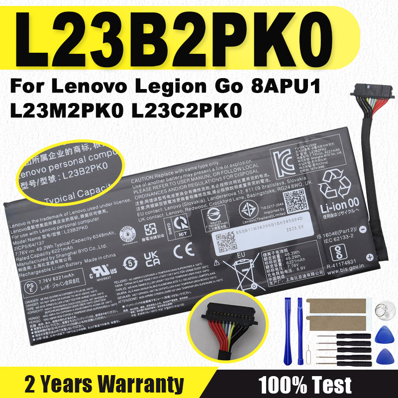 Pc Gaming Lenovo - 新品 L23B2PK0 バッテリー 7.76V 49.2Wh 81Wh