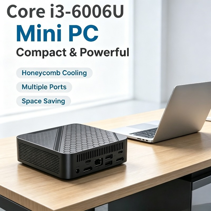 Pc Gaming I3 - Core i3-6006U搭載ミニPC ポータブル 1TB/2TB SSD 16GB