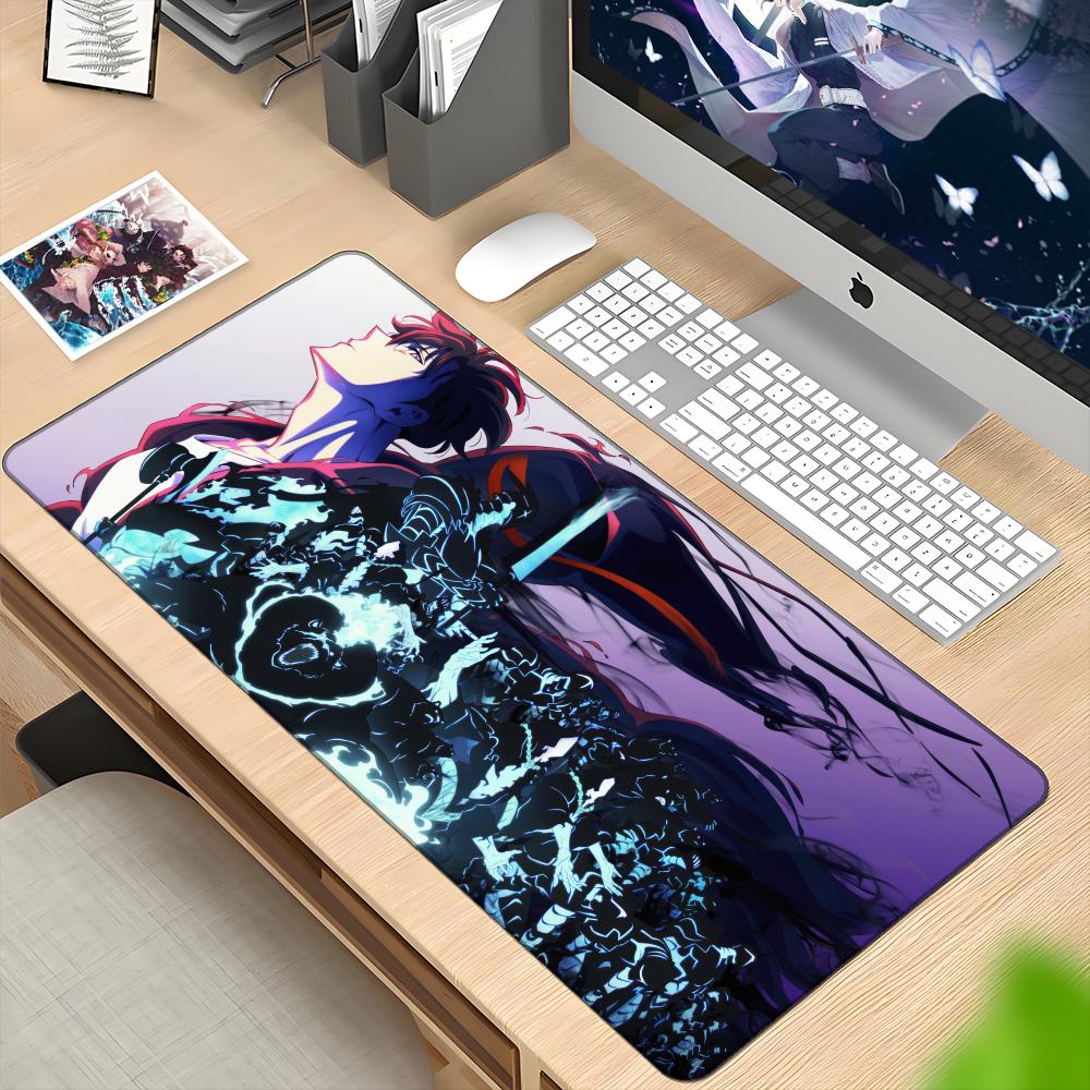 Pc Gaming Sultan - アニメソロレベリングマウスパッド HD 印刷コンピュータゲーマーロッキングエッジノンスリップマウスパッド XXL90x40cm キーボード PC