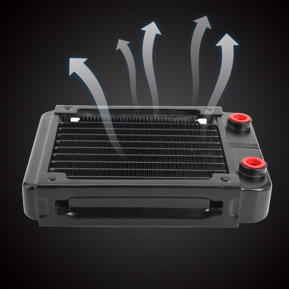 120mm水冷ラジエーター G1/4ネジ ヒートローラジエー - Pc Water Cooling のレビューと価格