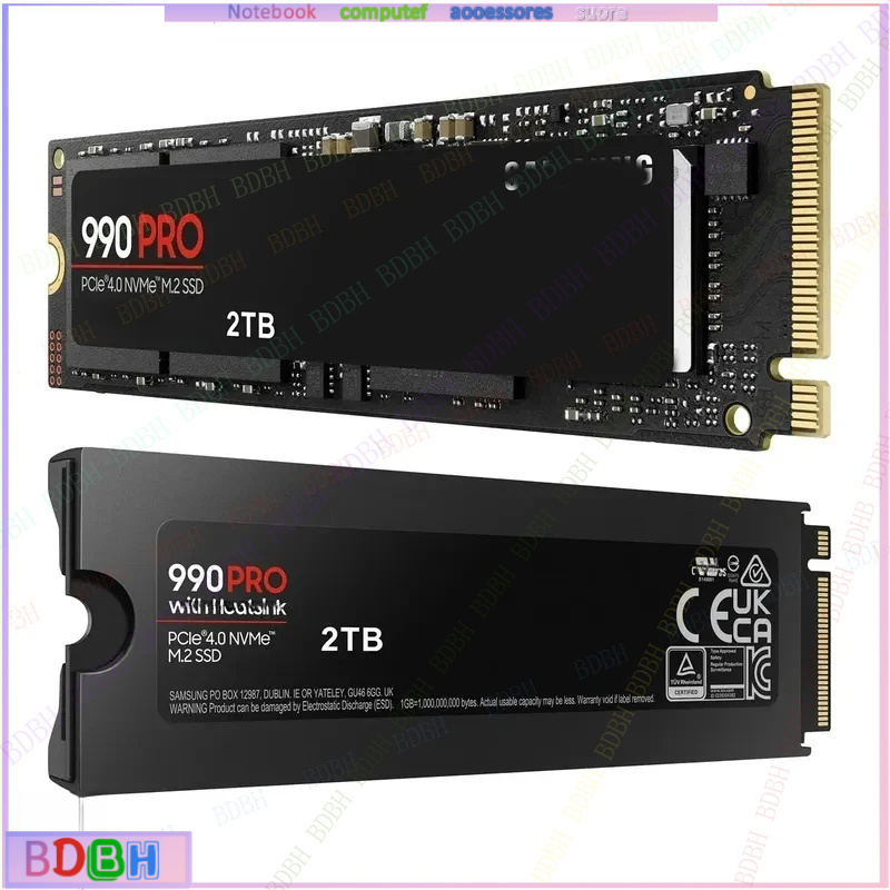 サムスン990 Pro 2TB M.2ディスクSSD NVM - Pc Gaming Samsung のレビューと価格