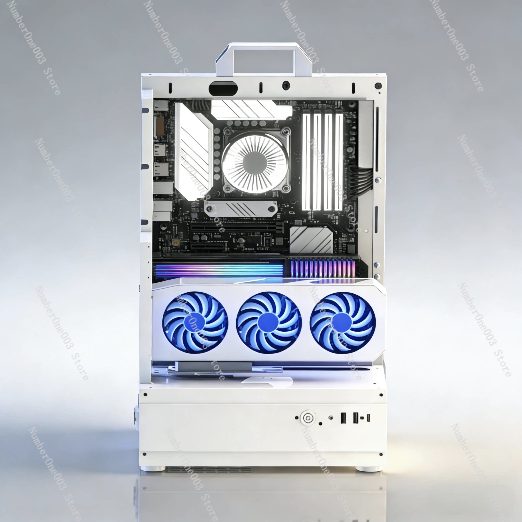オープンシャーシ 240/360 水冷/空冷ラック グラフィ - Pc Water Cooling のレビューと価格