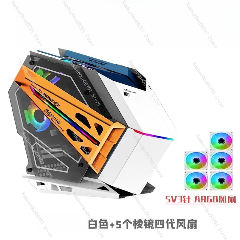 240mm ARGB水冷式PCケース ゲーミング サイバーカ - Pc Gaming Cafe のレビューと価格