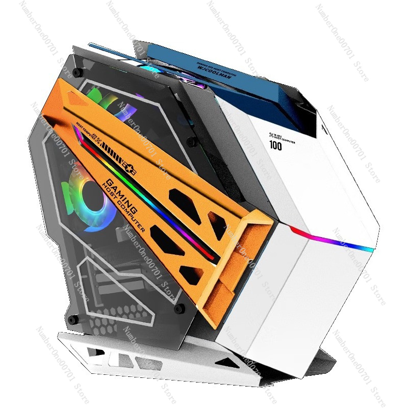 240mm ARGB水冷式PCケース ゲーミング サイバーカ - Pc Gaming Cafe のレビューと価格