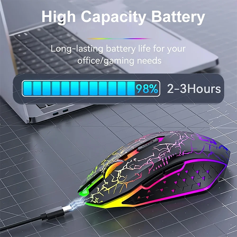 Bluetooth 5.2 マウス RGB 2.4 グラムワ - Pc Gaming Lenovo のレビューと価格