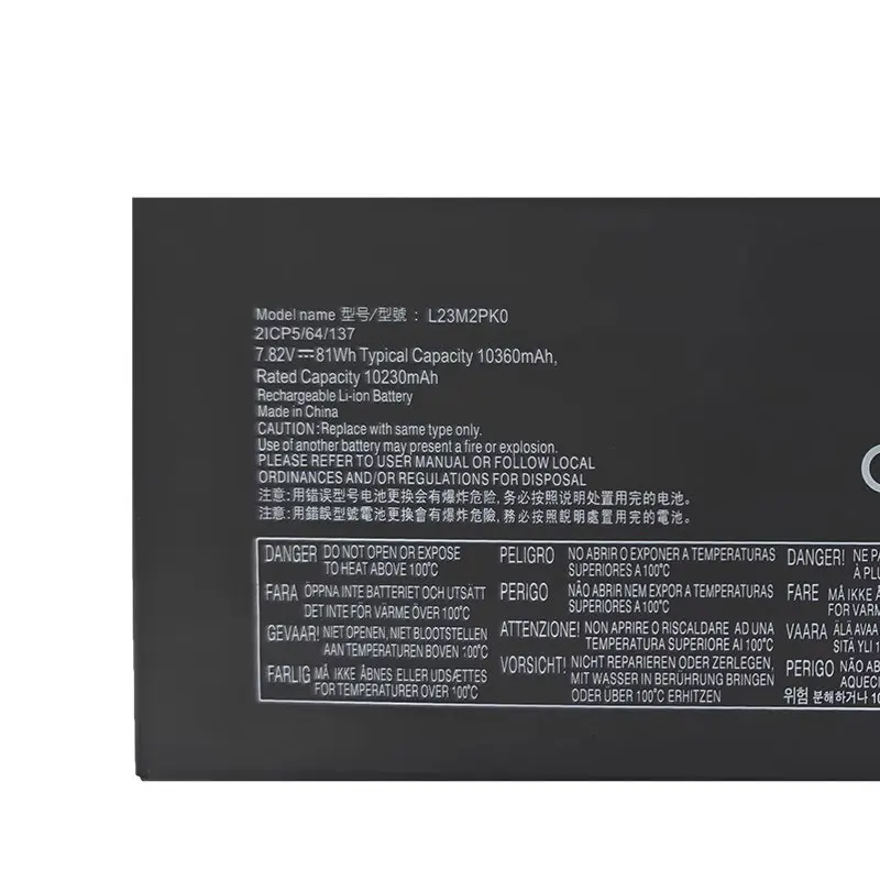 新品 L23B2PK0 バッテリー 7.76V 49.2Wh - Pc Gaming Lenovo のレビューと価格
