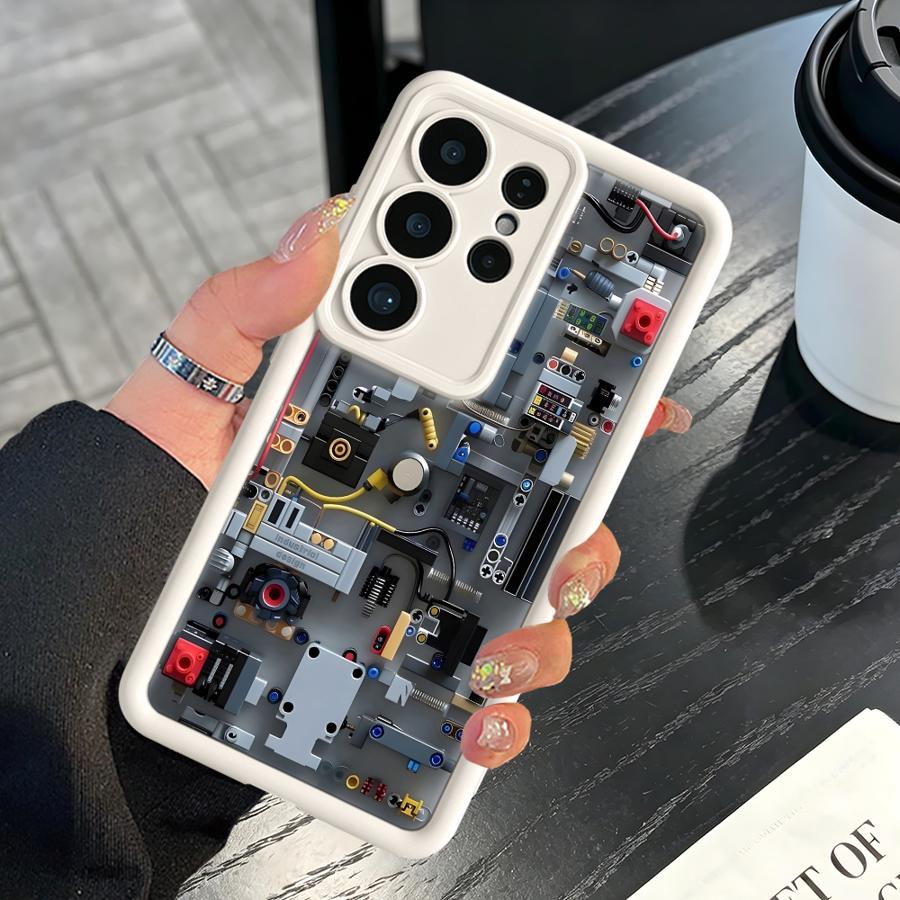 パープルゲーミングコンソール風スマホケース サムスン Gal - Pc Gaming Samsung のレビューと価格