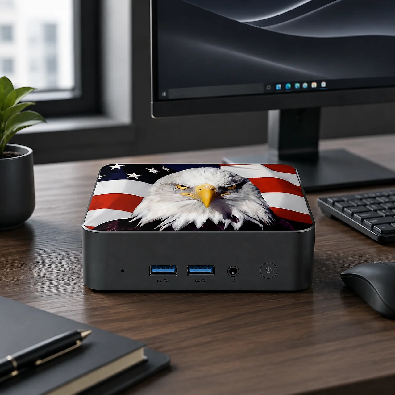 カナダ国旗デザインの超薄型ミニデスクトップPC 2026 C - Pc Gaming Desktop のレビューと価格