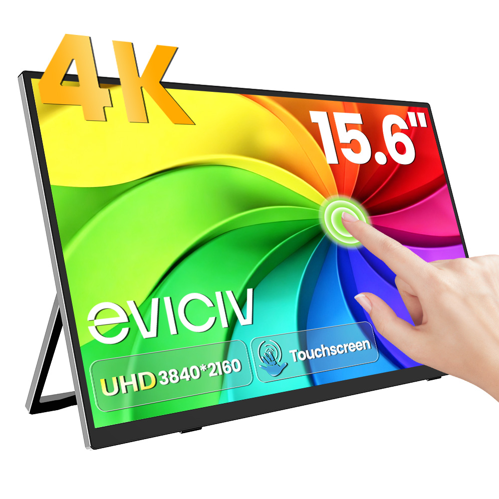 EVICIV 4Kポータブルモニター 10ポイントタッチスク - Pc Zotac Gaming のレビューと価格