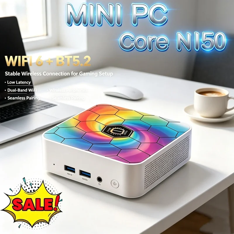 ミニPC インテルN150 Windows 11 カラフルな - Pc Gaming Cafe のレビューと価格